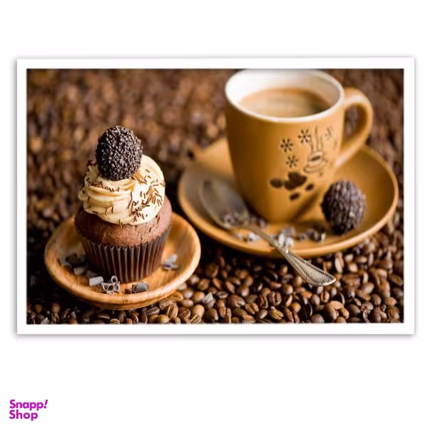 تابلو بکلیت طرح نوشیدنی گرم مدل W-5291