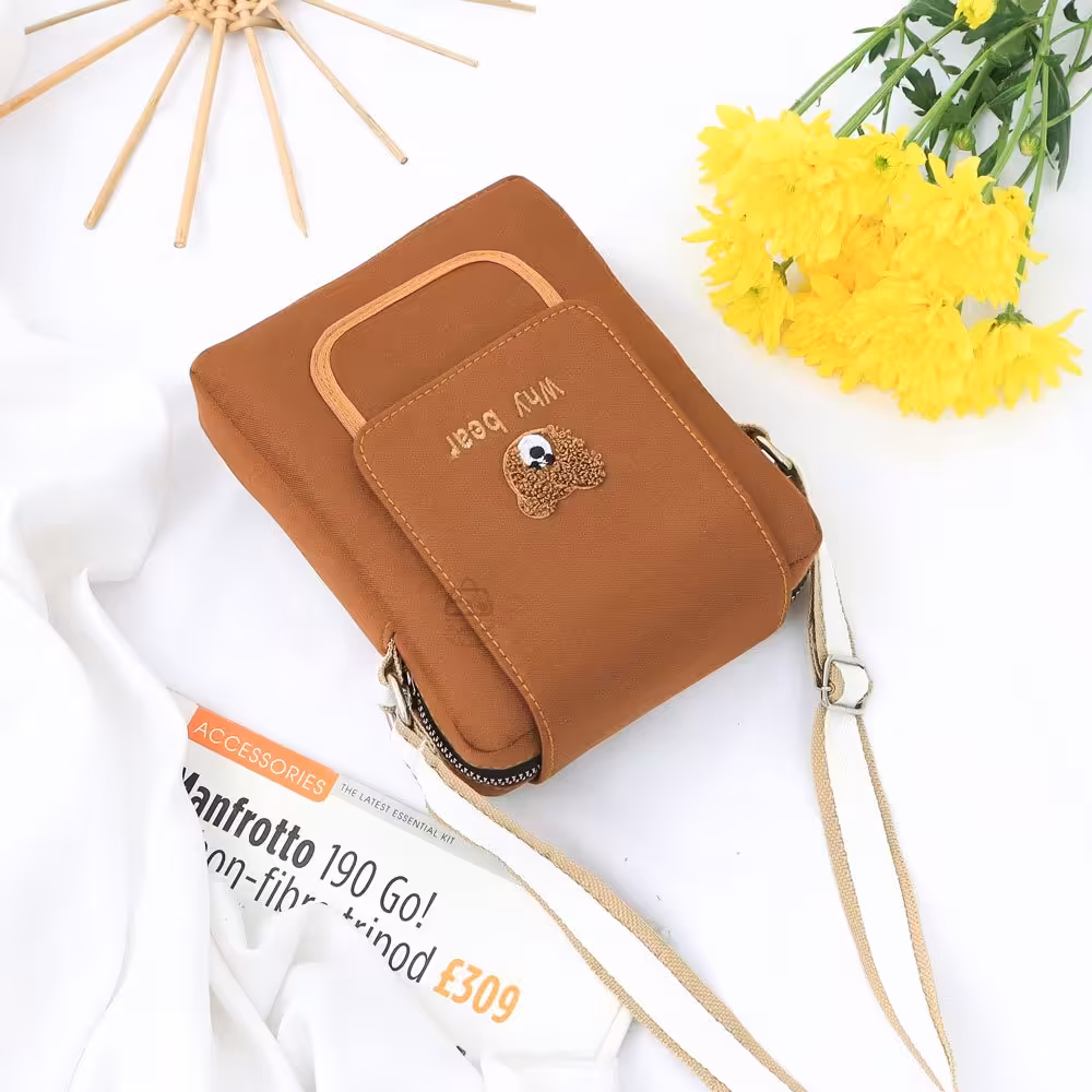 کیف فانتزی و بسیار زیبا دخترانه با طرح تدی 