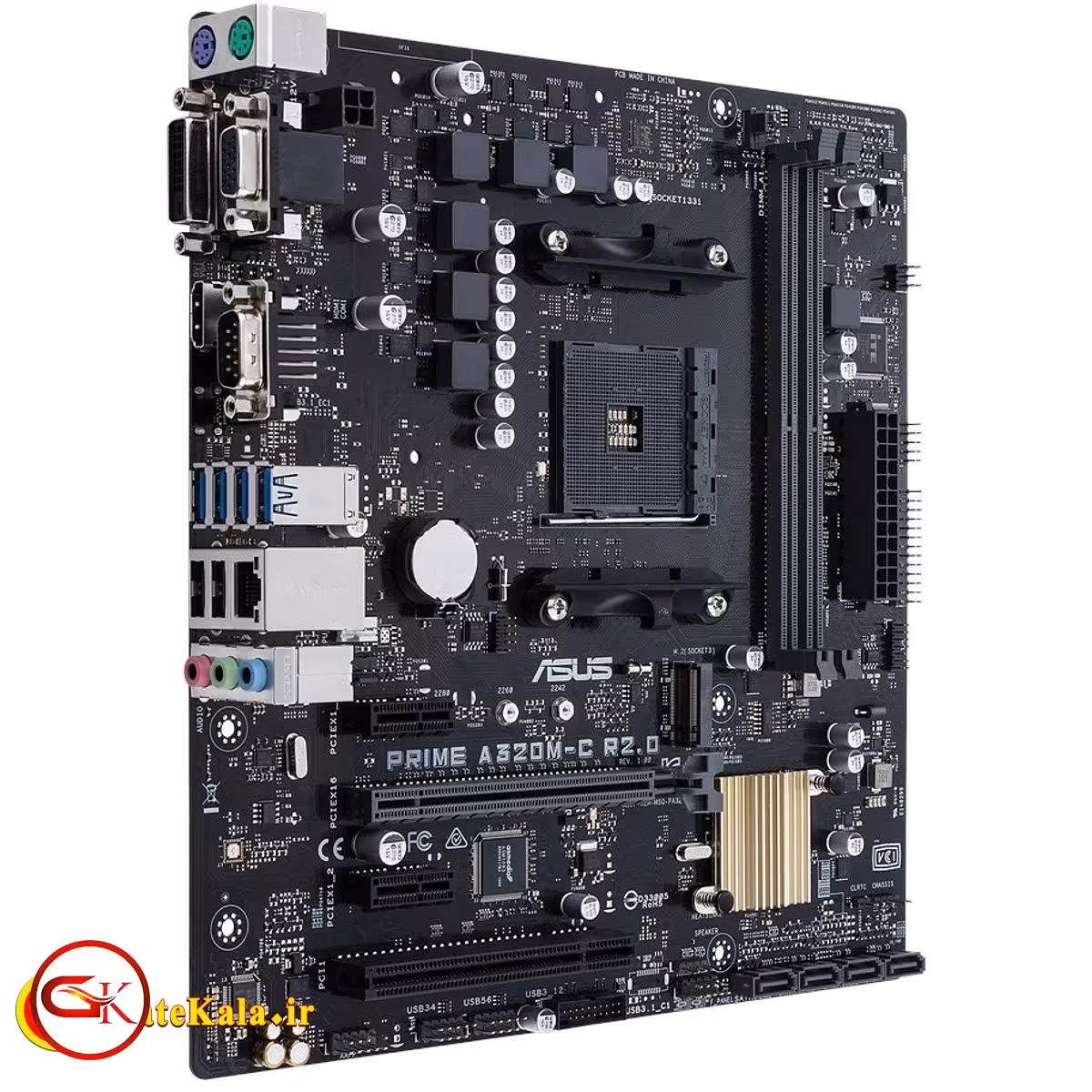 خرید و فروش مادربرد Asus PRIME A320M-C با پشتیبانی از سوکت AM4