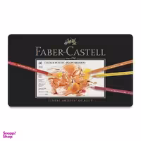 مداد رنگی فابرکاستل مدل پلی کروم 60 رنگ جعبه ای