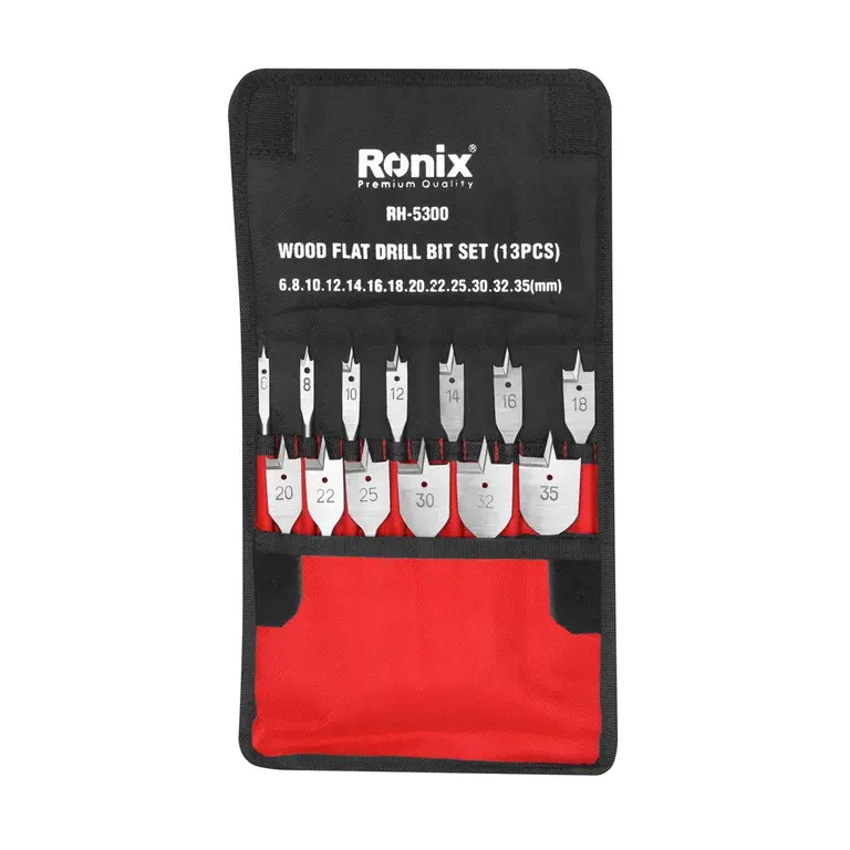 ست مته برگی 13 عددی رونیکس مدل RH-5300