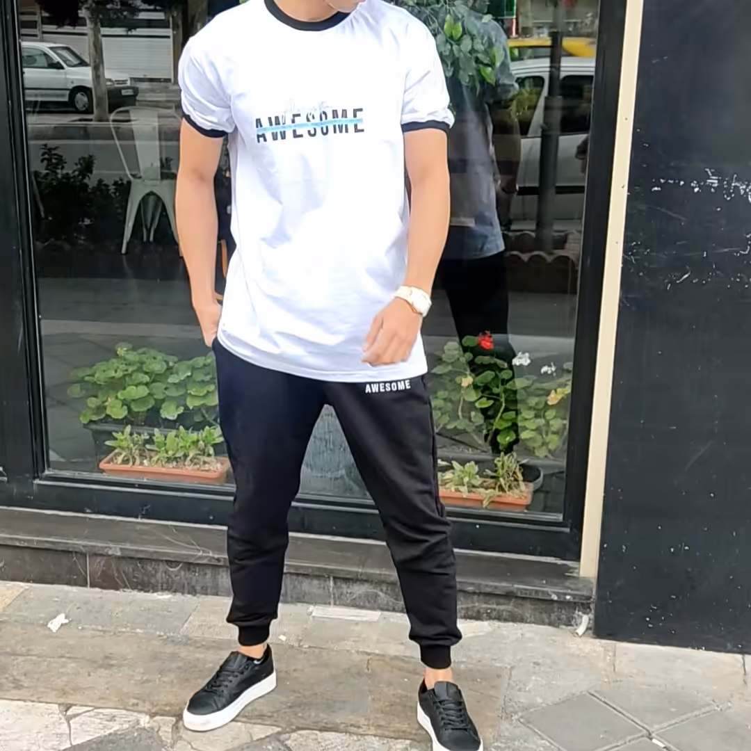 ست اسلش و تیشرت