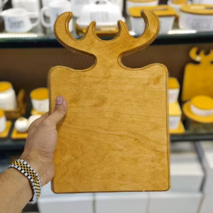 تخته گوشت چوبی 31 در 21 سانتی متر کیفیت بالا قابل شستشو 