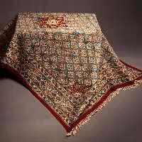 رومیزی قلمکار 6 نفره طرح مسجد شیخ لطف الله