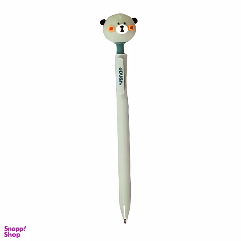 خودکار فانتزی سیلیکونی طرح خرس کد 780