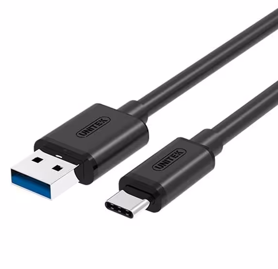 کابل تبدیل USB-C به USB یونیتک مدل Y-C474BK طول 1 متر