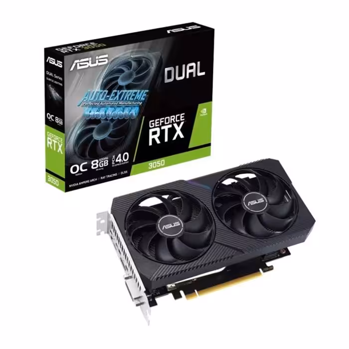 کارت گرافیک ایسوس Dual GeForce RTX 3050 V2 OC Edition 8GB GDDR6
