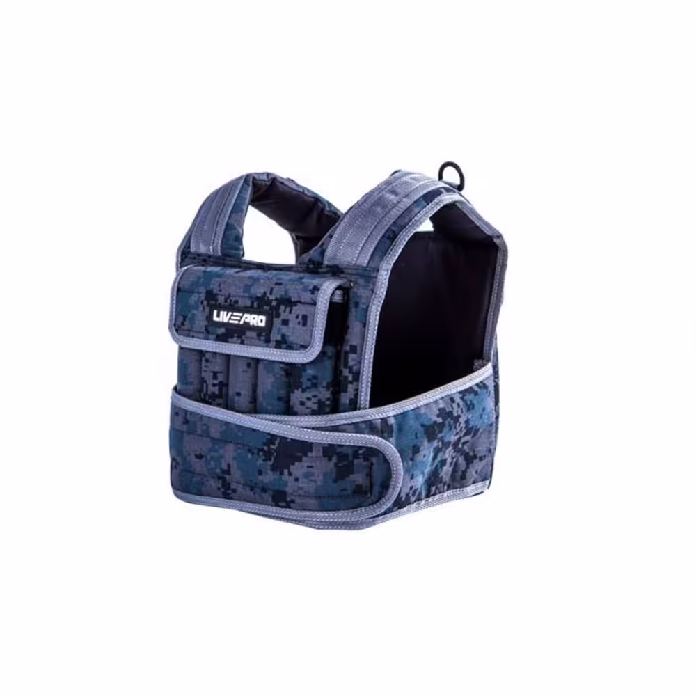 جلیقه وزنه متغیر LIVEPRO مدل LP8195 وزن 10کیلوگرم