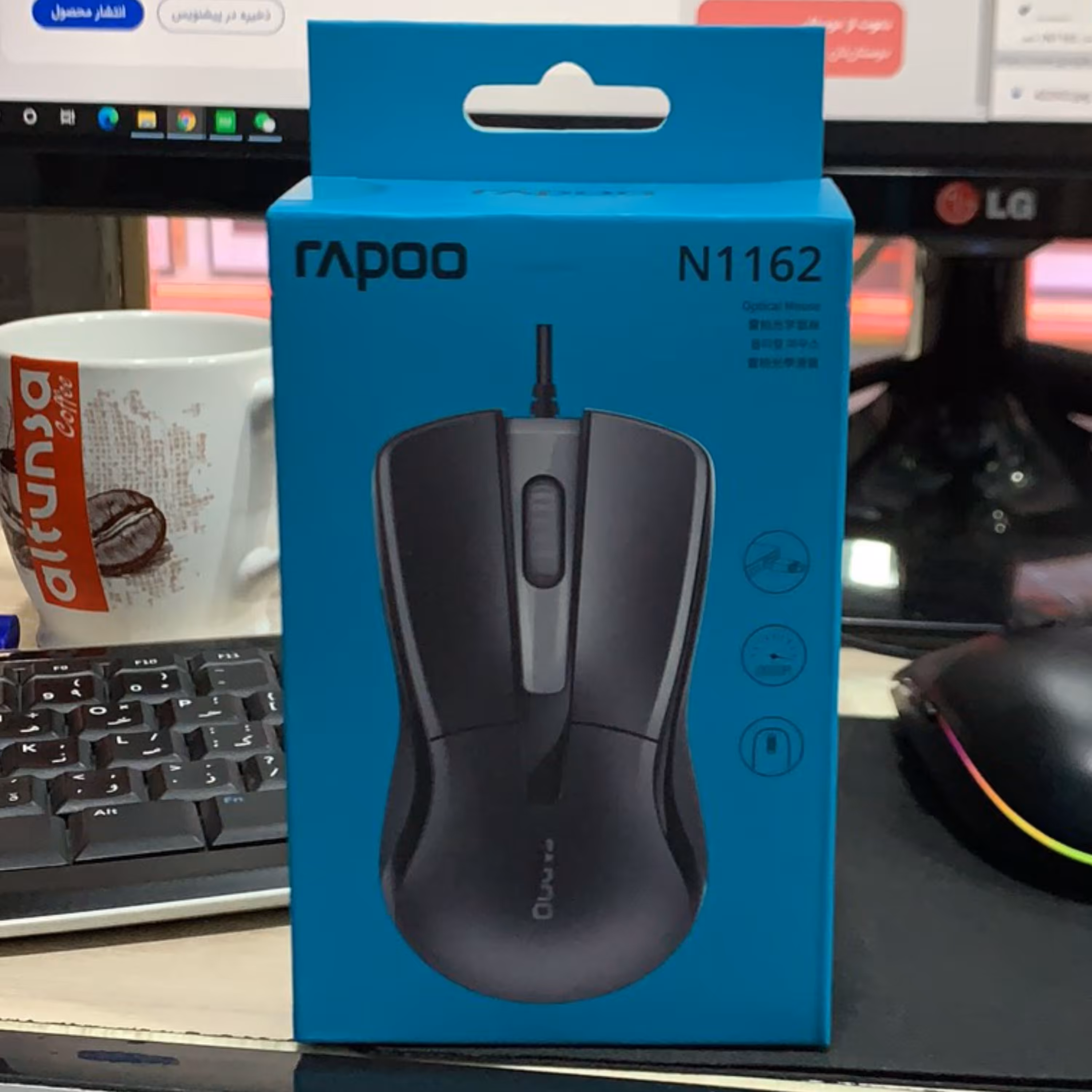 ماوس سیم دار رپو مدل N1162