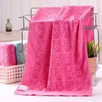 حوله استخری حوله ساحلی skip حمام مسافرتی میکروفایبر 70 در 140 طرح خرگوش