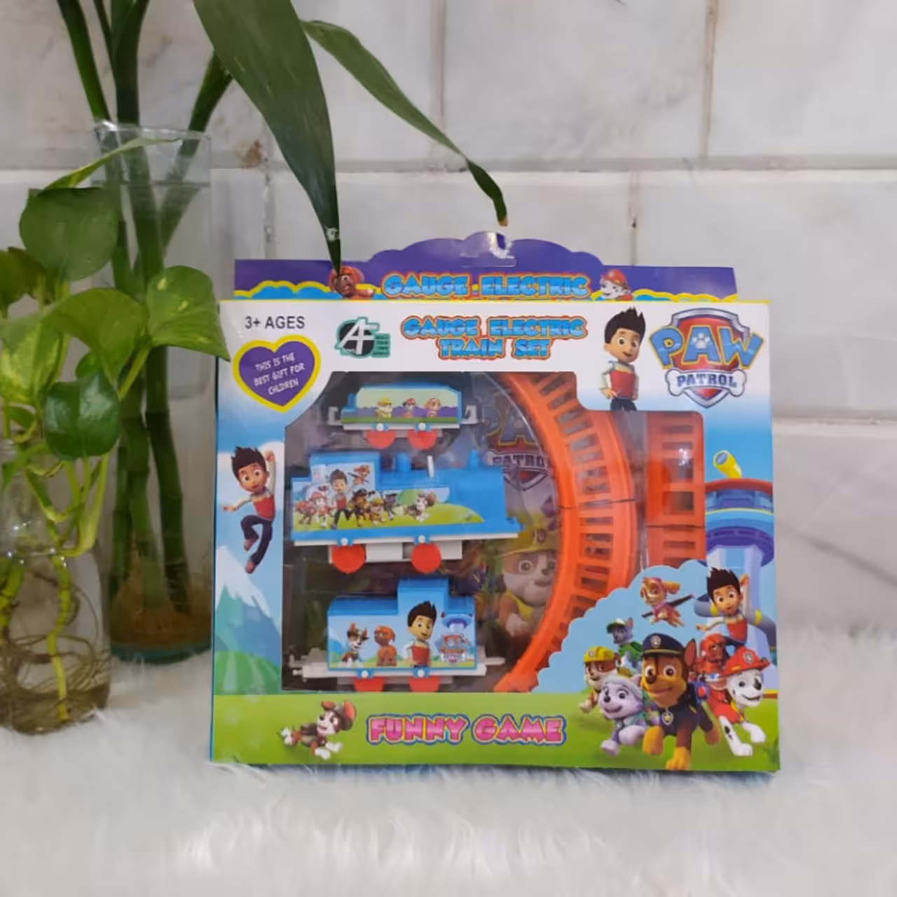 اسباب بازی قطار شخصیتی با رنگ‌بندی و کیفیت عالی