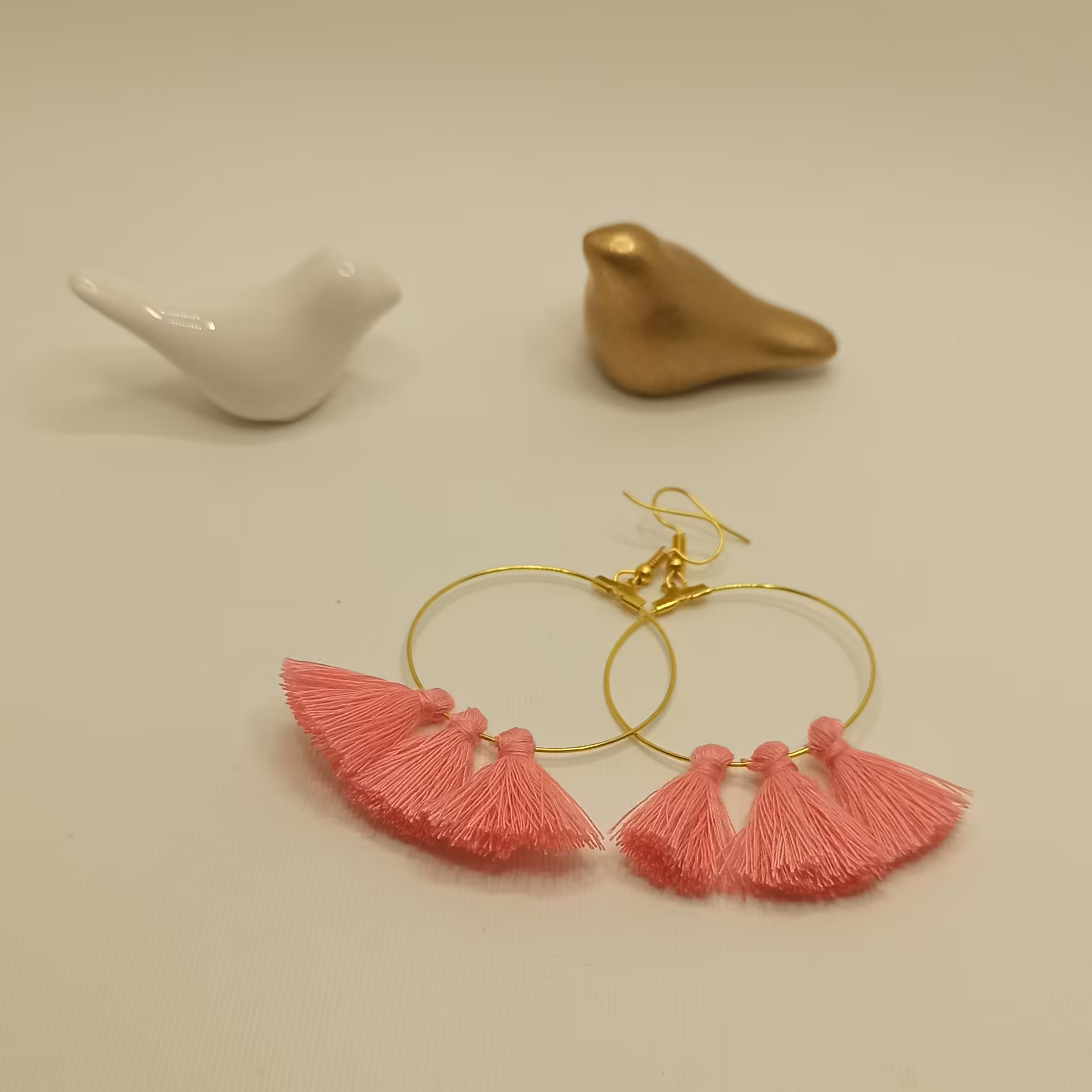 گوشواره حلقه ای مدل منگوله