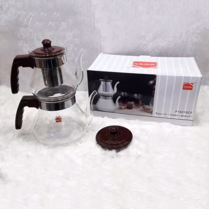 کتری قوری پیرکس (حرارت مستقیم) 