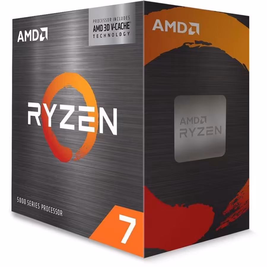 پردازنده CPU ای ام دی باکس مدل Ryzen™ 7 5800X3D فرکانس 3.4 گیگاهرتز
