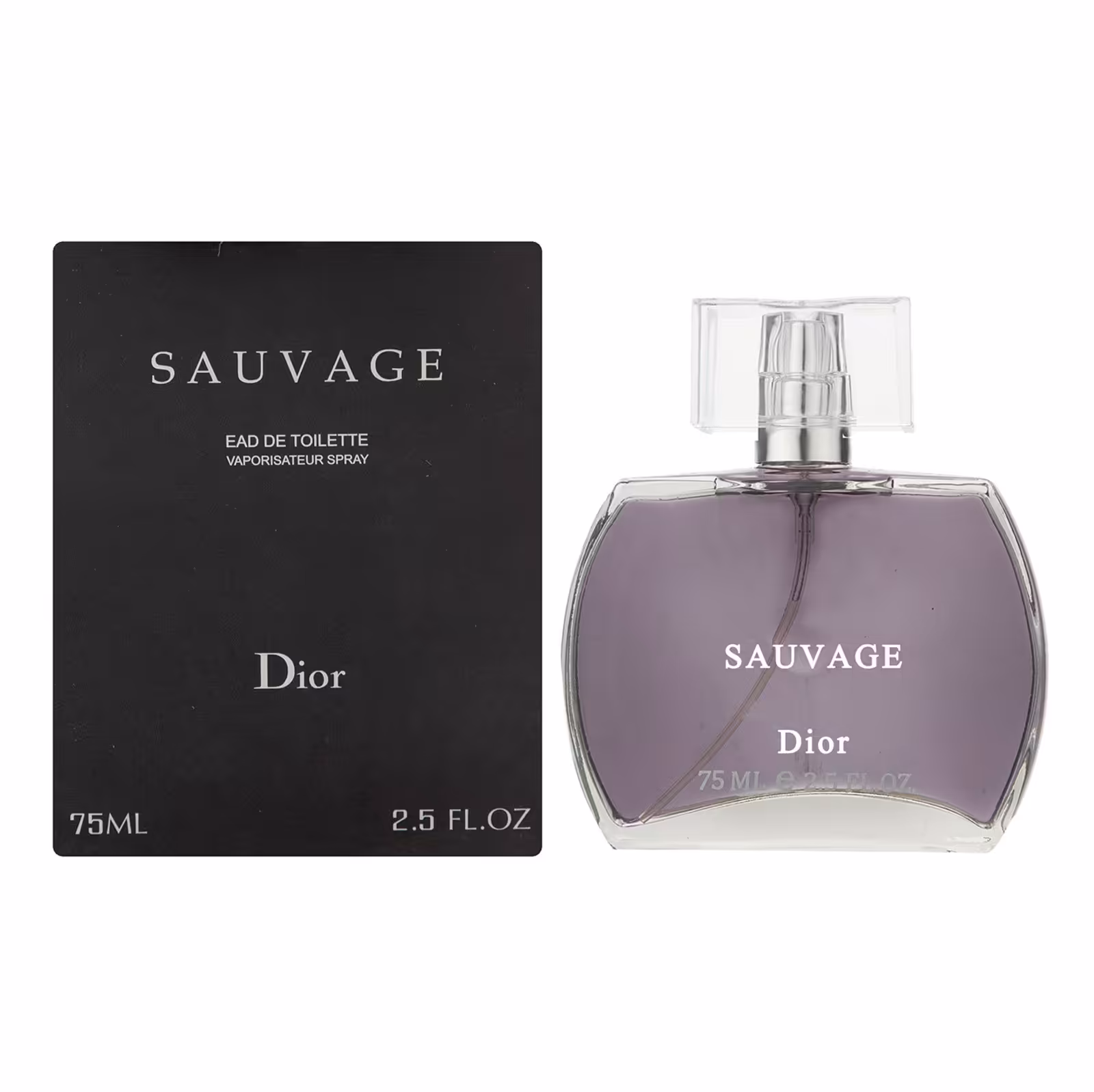 عطر ادو تویلت مردانه دیور مدل SAUVAGE حجم 75 میلی لیتر