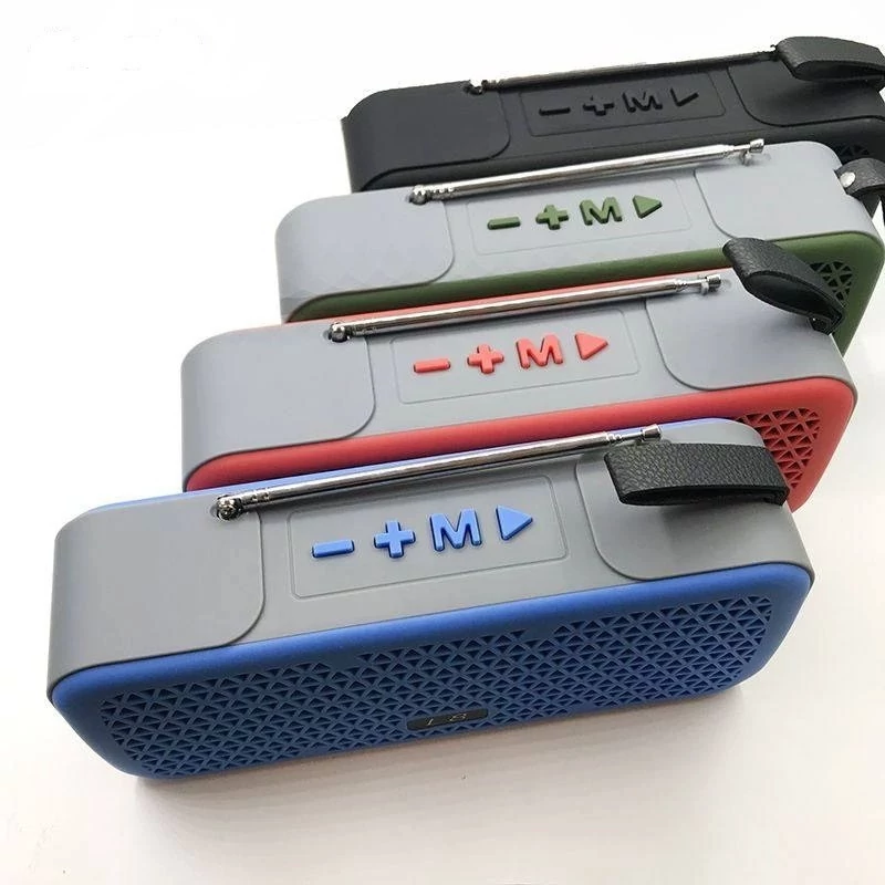 اسپیکر بلوتوثی قابل حمل بی سیم PORTABLE مدل L8 دارای بند آویز و کیفیت صدای عالی