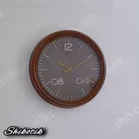 ساعت دیواری صفحه تمام چوب  مدل  3 عددی ROLEX