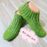 پاپوش دستبافت کد 18