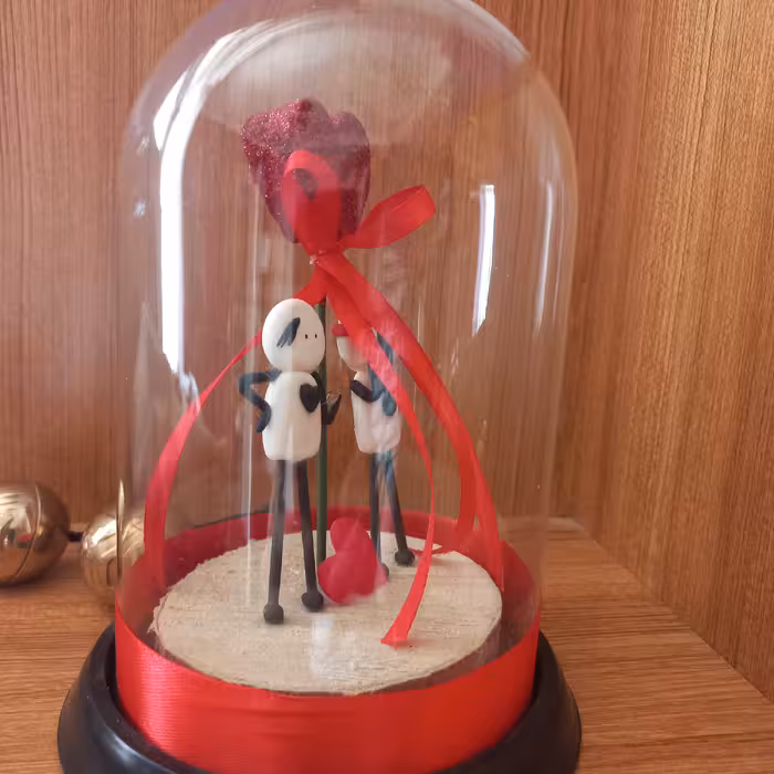 گوی دختر پسر و قلب هدیه ای مناسب برای مناسبتهای مختلف 