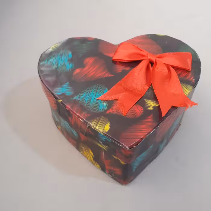 جعبه کادو طرح  قلب