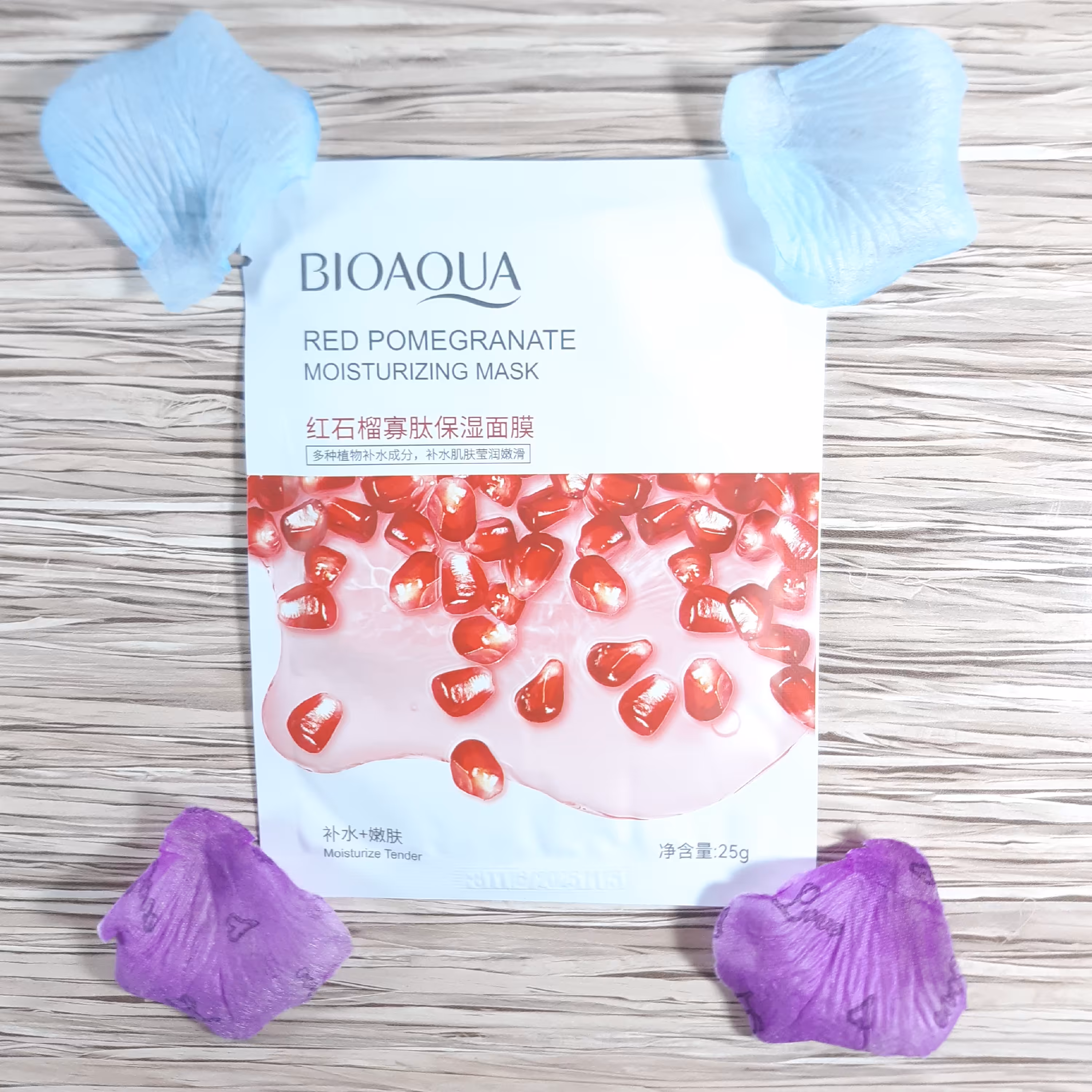 ماسک ورقه ای صورت انار  بیوآکوا(آرایشی بهداشتی الماس)