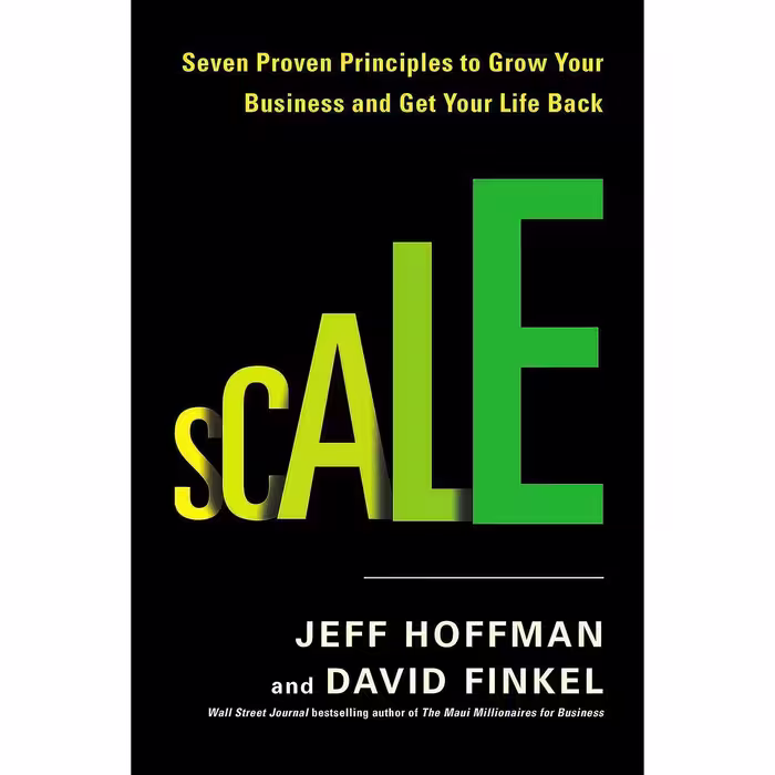 کتاب زبان اصلی Scale اثر Jeff Hoffman and David Finkel انتشارات Portfolio