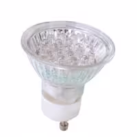 لامپ هالوژن 20 LED سوکت GU10 شعاع آبی