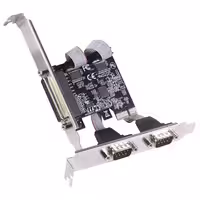 کارت پارالل و کام PCI EXPRESS لمونتک (RS232 / com   PARALLEL)