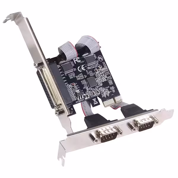 کارت پارالل و کام PCI EXPRESS لمونتک (RS232 / com   PARALLEL)