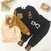 ست بیرونی بلوز و شلوار تدی- پوشاک بنیا 