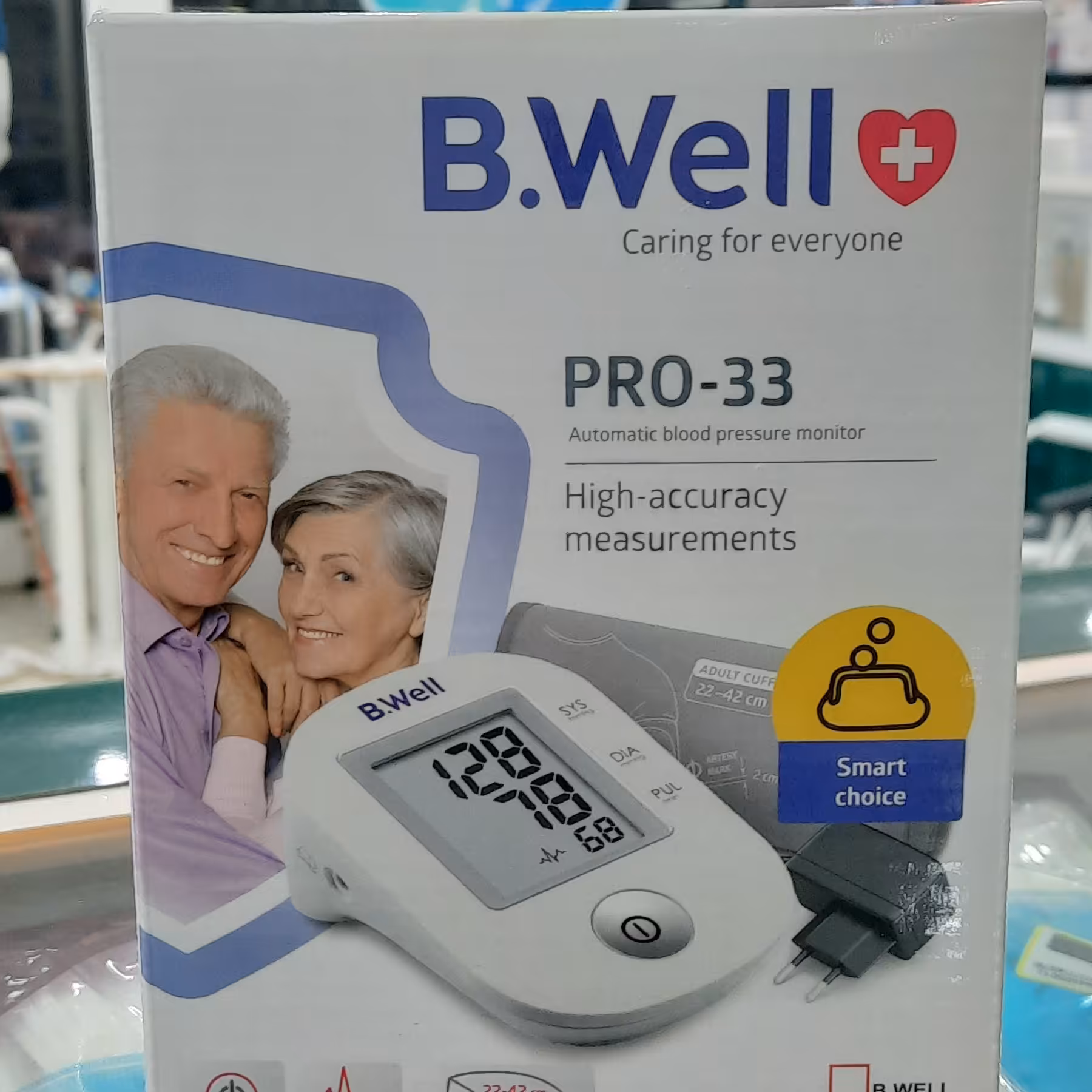 فشارسنج دیجیتال مدل PRO33 از برند بی ول