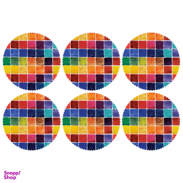 زیربشقابی مدل U2-42517 بسته 6 عددی