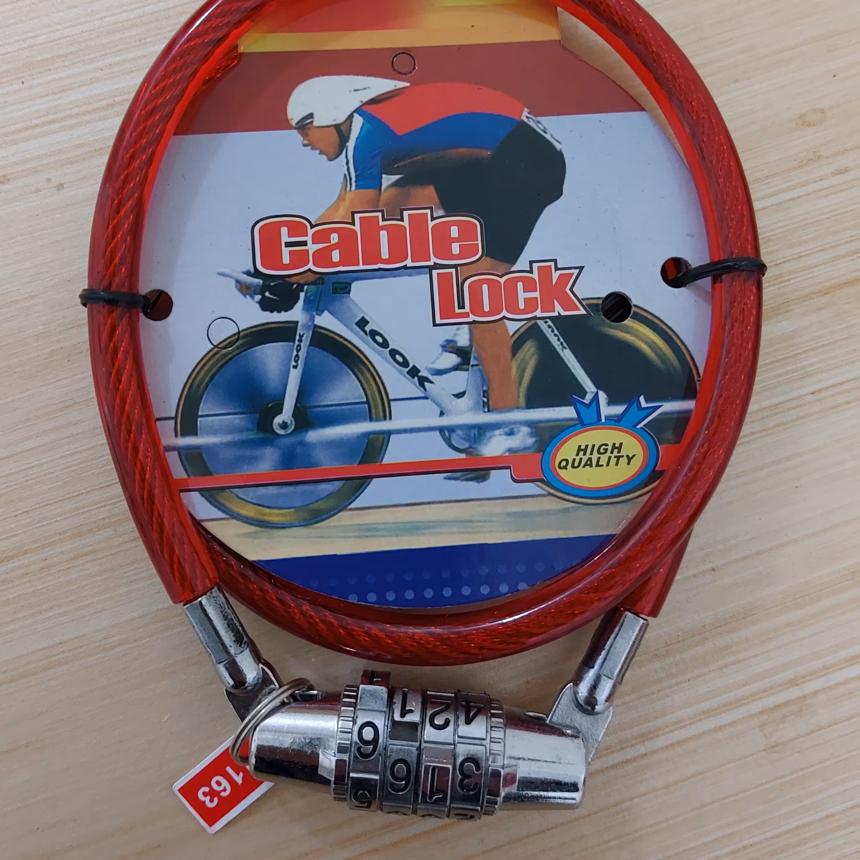 قفل رمزی دوچرخه