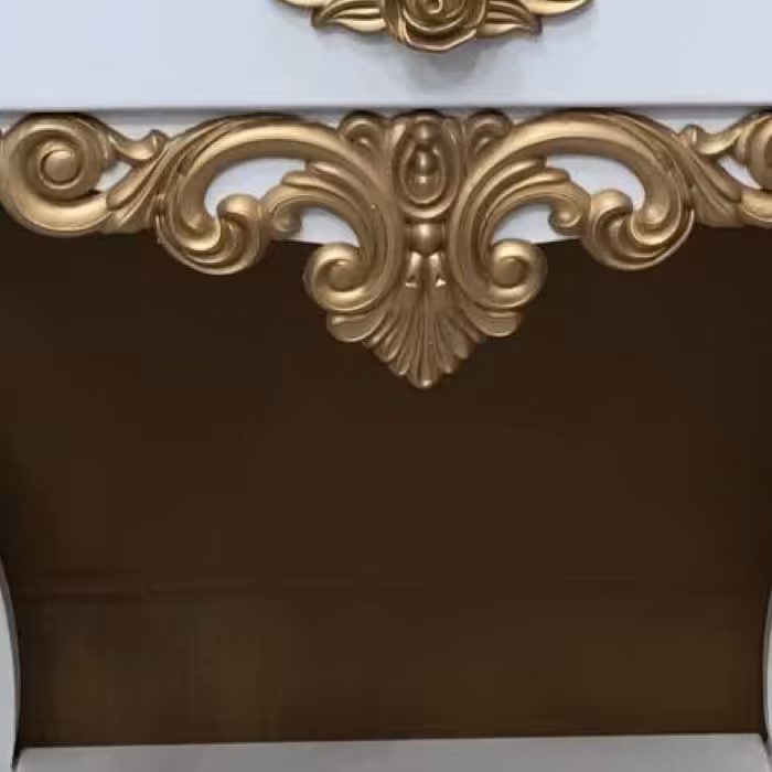 کنسول قاشق چنگال چوبی مدل سلطنتی