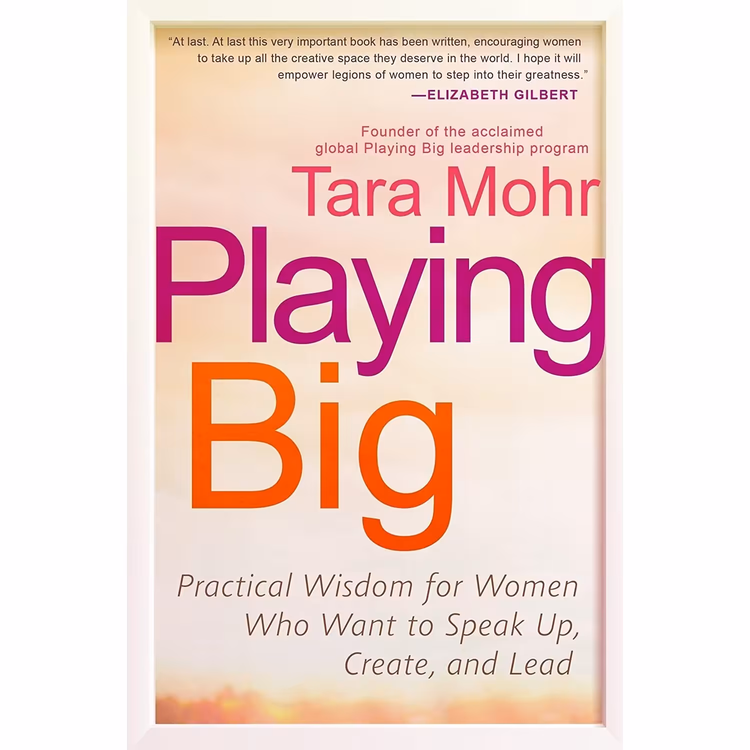 کتاب زبان اصلی Playing Big اثر Tara Mohr انتشارات Avery