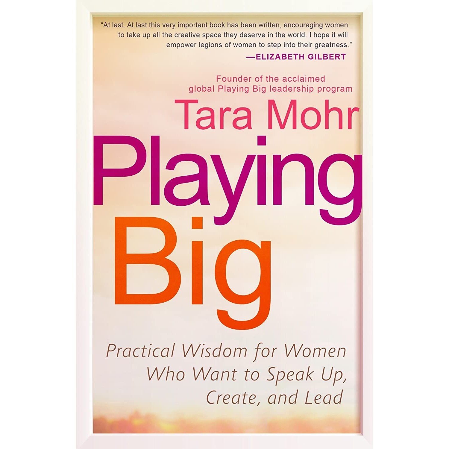 کتاب زبان اصلی Playing Big اثر Tara Mohr انتشارات Avery