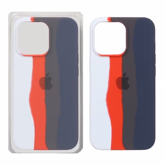 قاب گوشی سیلیکونی آبرنگی برای iPhone 13 Pro طرح 1582