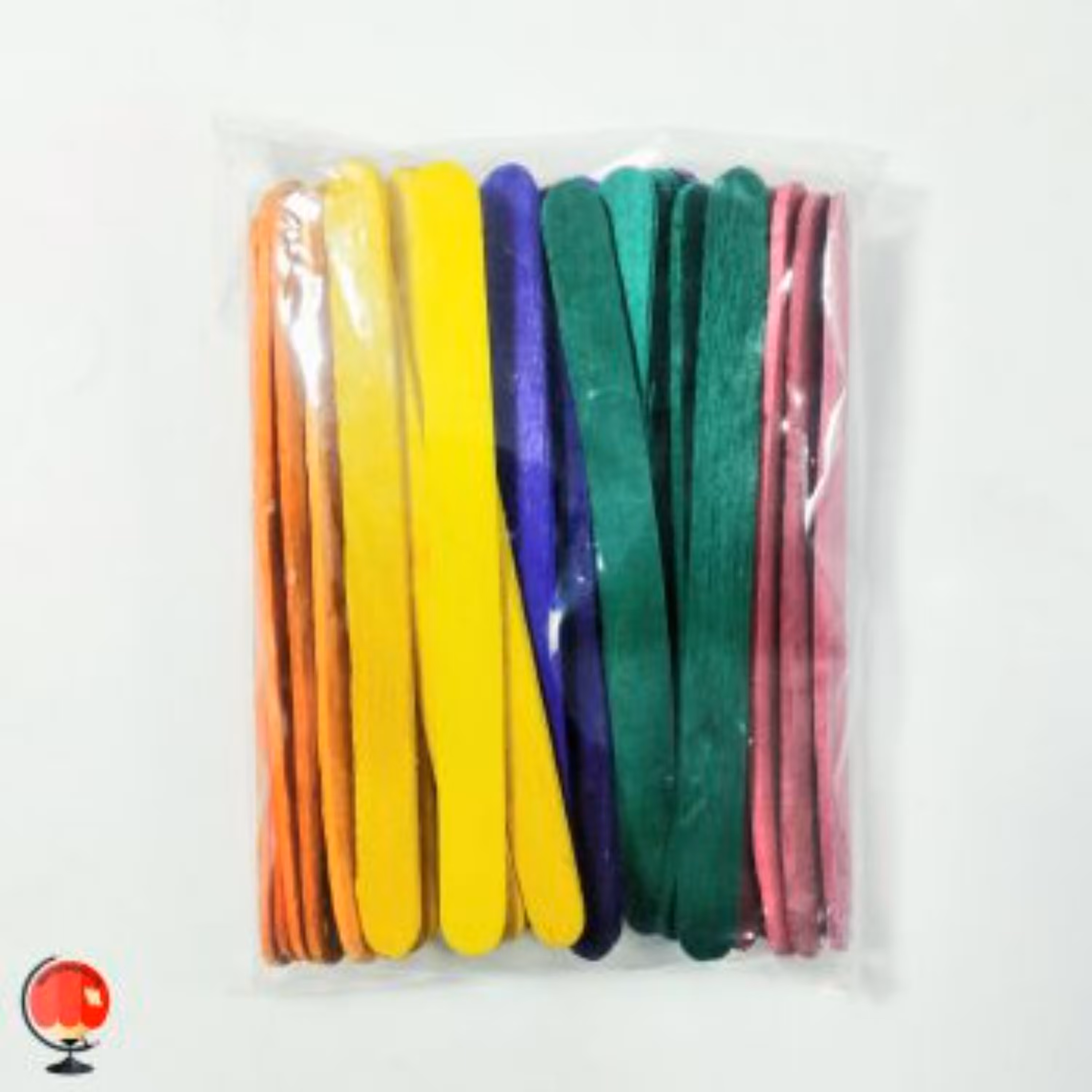 چوب بستنی رنگی بسته 48 عددی کد 3079