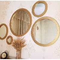 اینه دکوراتیو5 تکه گرد