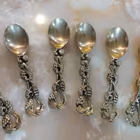 قاشق آجیل برنجی طول کار 22سانت قیمت تک