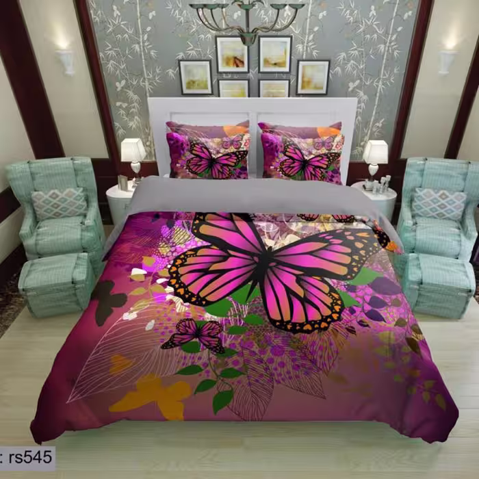 سرویس روتختی 1 نفره تنسل چاپی برندترک لند (Turk Land)  کد rs 545
