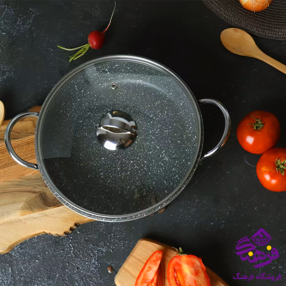 تابه سایز 26 دو دسته جلا مبین