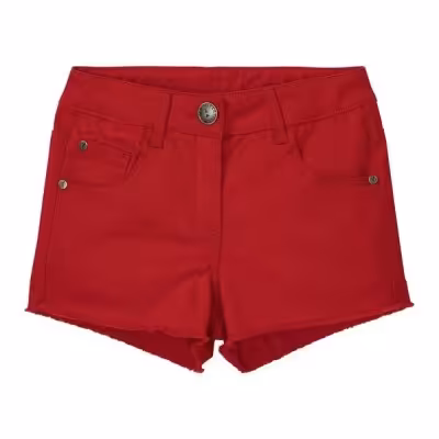 شلوارک جین دخترانه برند آلمانی pepperts سایز 10تا11 سال رنگ قرمز