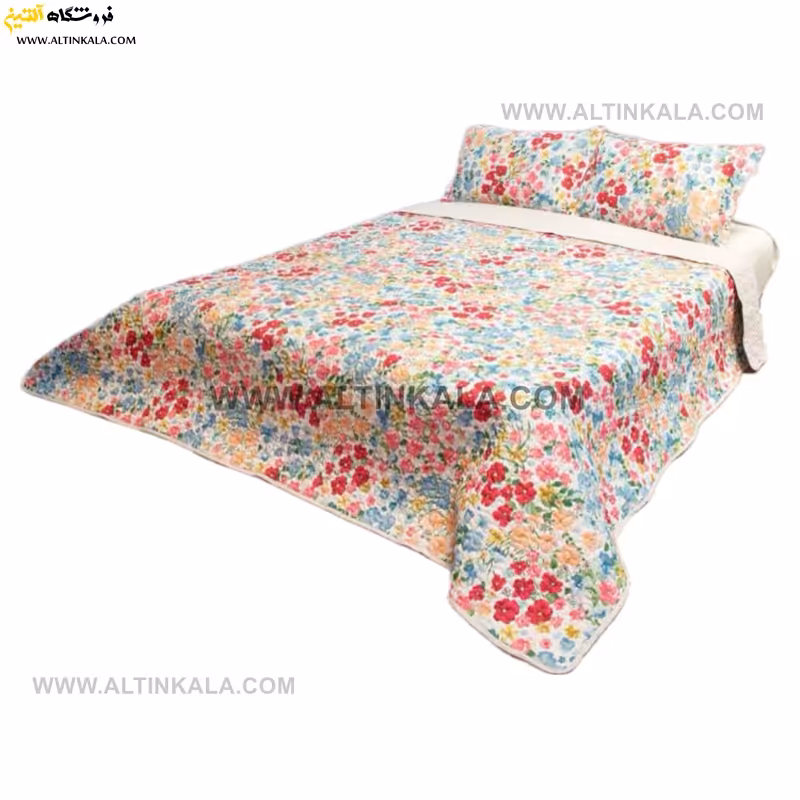 روتختی بهارخواب لومانا دونفره 4تکه طرح کارن