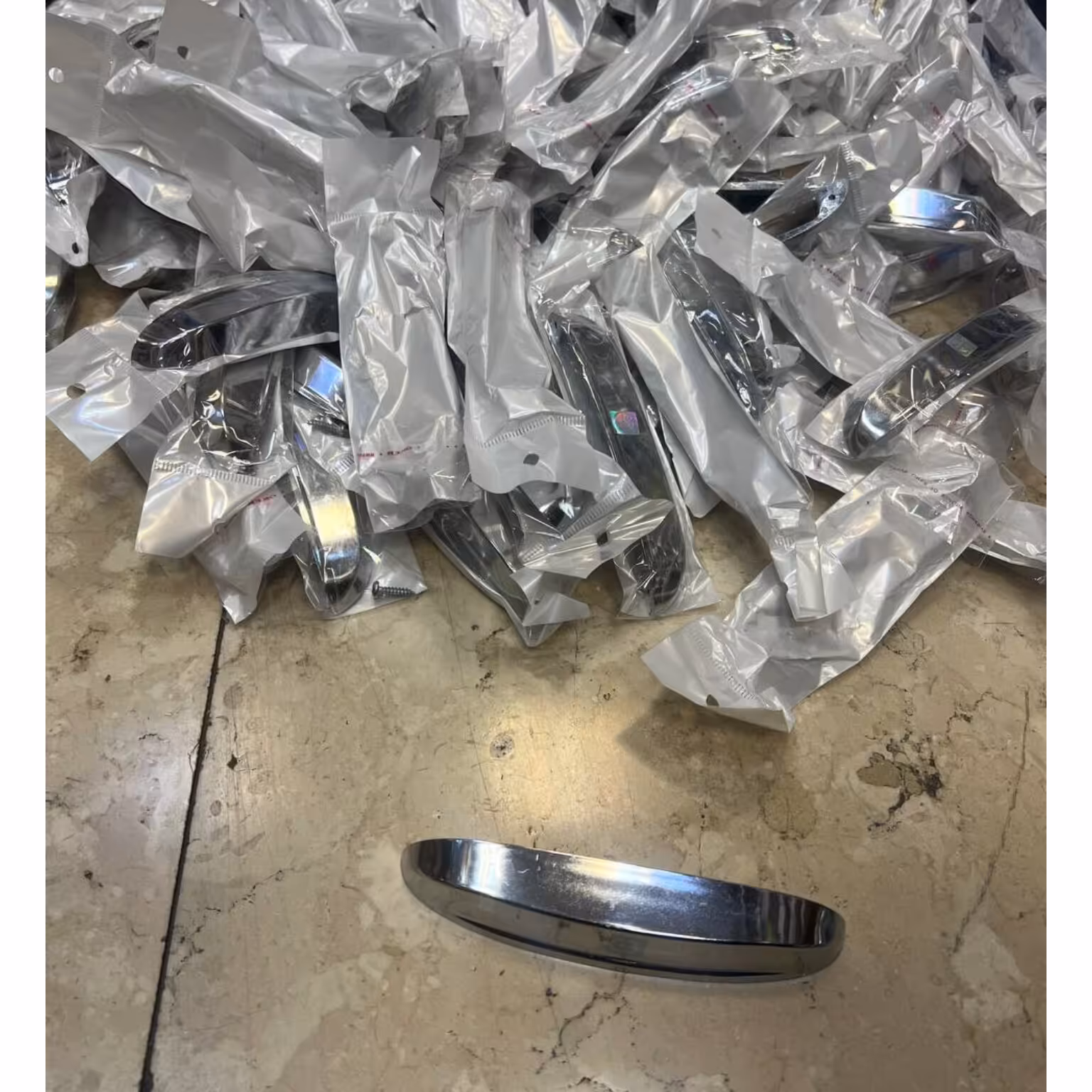 دستگیره صندوق کوتاه استیل 