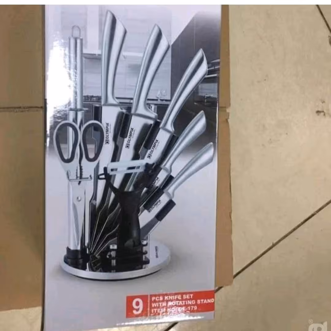 سرویس چاقو 9 پارچه المپیا 