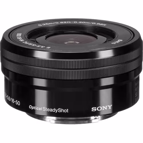 لنز دوربین عکاسی سونی 50-16 میلیمتر Sony E PZ 16-50mm f/3.5-5.6 OSS Lens