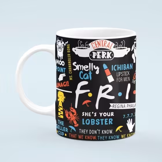 ماگ سرامیکی طرح فرندز کد484