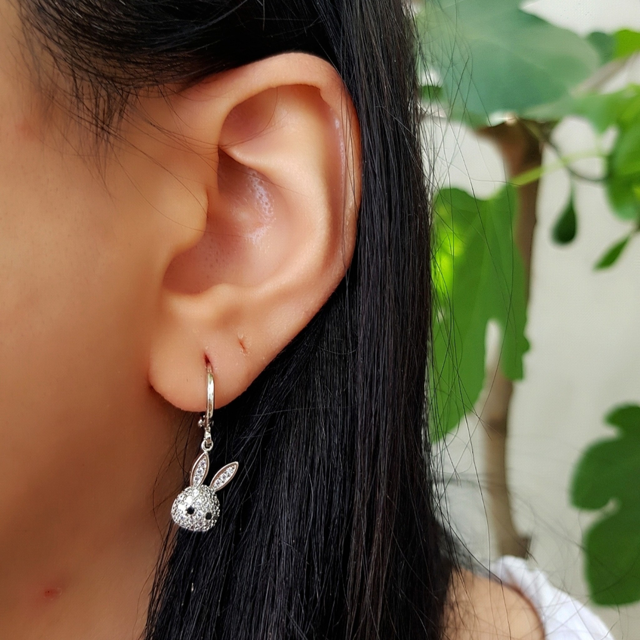 گوشواره طرح خرگوش