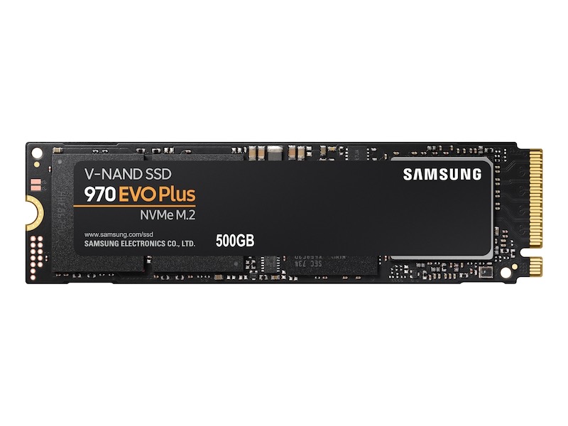 اس اس دی اینترنال M.2 2280 NVMe سامسونگ مدل EVO Plus 970 ظرفیت 500 گیگابایتSamsung 970 Evo Plus M.2 2280 NVMe SSD 500GB